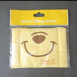 TDR Tokyo Disney Resort Winnie the Pooh Bear Cute Smiley Face Mask Collectable